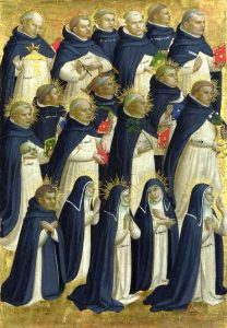 Dominican Saints in heaven